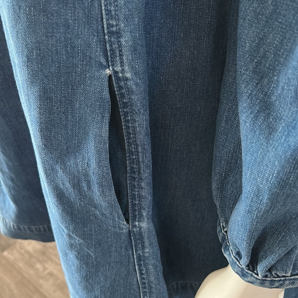 Ulla Johnson Denim Dress w/Pockets - Picture 6 of 16